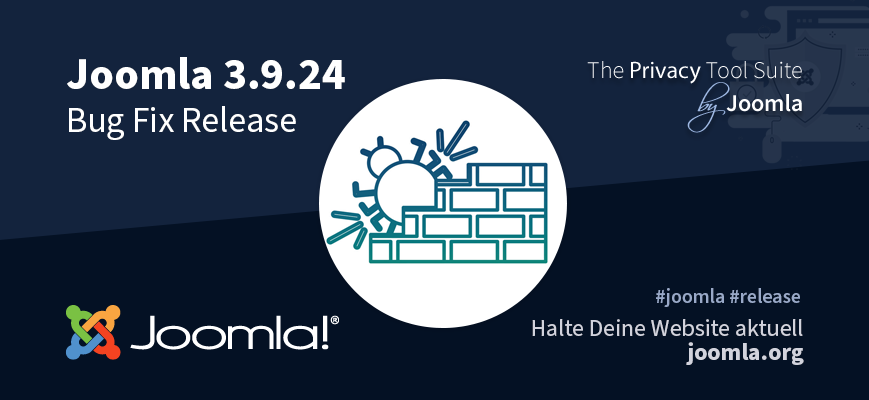 Joomla 3.9.24 ist da – die letzte Version vor Joomla 4