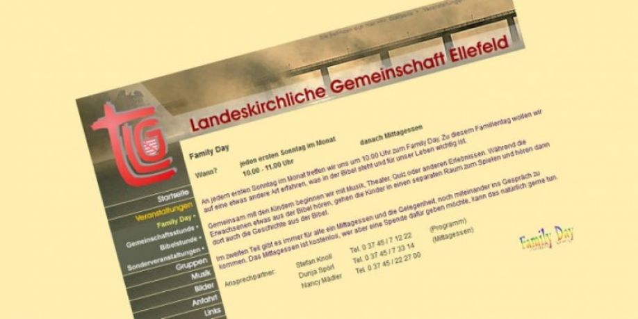 Website LKG Ellefeld